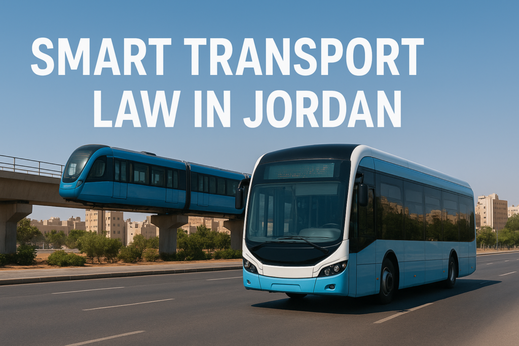 Smart Transport law in Jordan